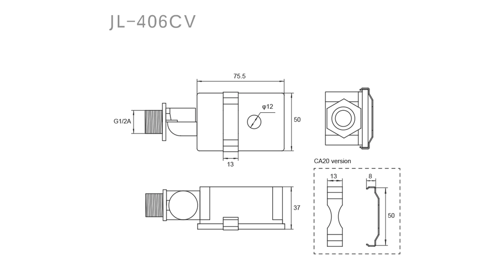 JL-406C (V) Conduit Wire-In Electronic Photocontrol Overview: