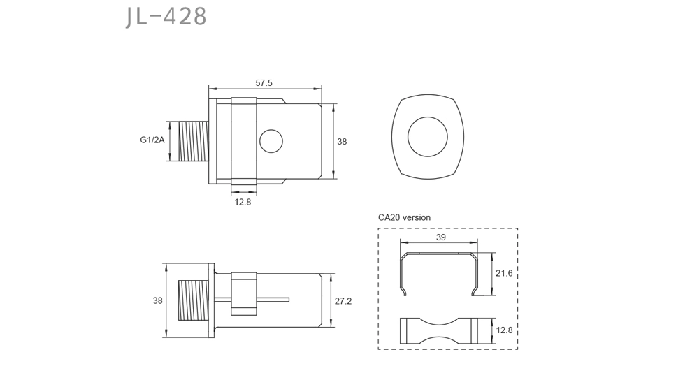 JL-428 Conduit Wire-In Digital Photocontrol Overview: