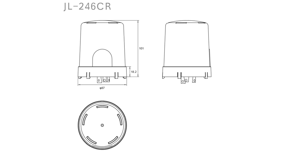 JL-246CR NEMA Interface 0-10V Dimming Built-In Zigbee Overview: