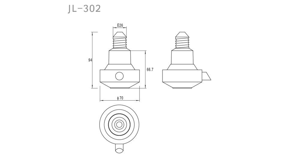 JL-302 E26/E27 Bulb Socket Type Overview: