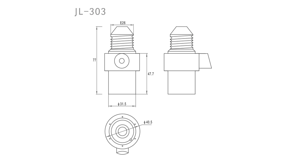 JL-303 E26/E27 Bulb Socket Type Overview: