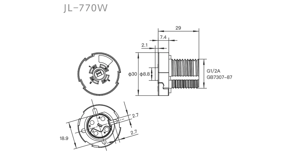 JL-770W Leadless Version Overview: