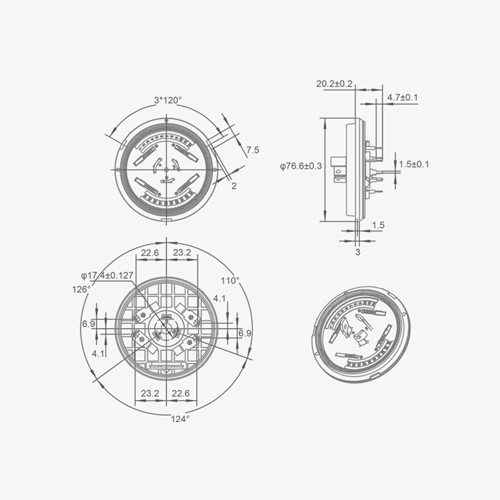 JL-241J NEMA Interface Light Controller Cover