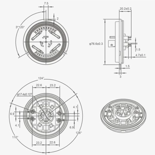 JL-242J NEMA Interface Light Controller Cover
