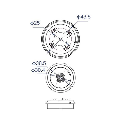JL-711J Zhaga Interface Light Controller Cover