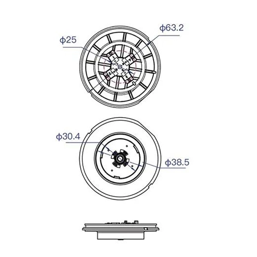 JL-731J Zhaga Interface Light Controller Cover